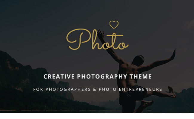 Photoluv - Creative Theme for Photographers & Photo Entrepreneurs - 1